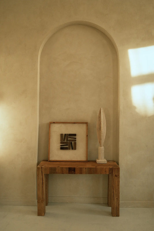 Varn White - figura dekoracyjna z drewna