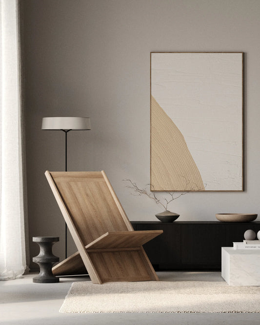 Hauk - krzesło z drewna dębowego