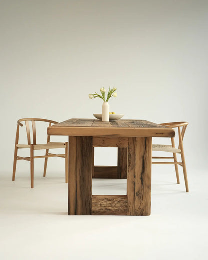 Toyama - prostokątny stół jadalniany z drewna dębowego