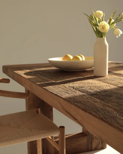 Toyama - prostokątny stół jadalniany z drewna dębowego