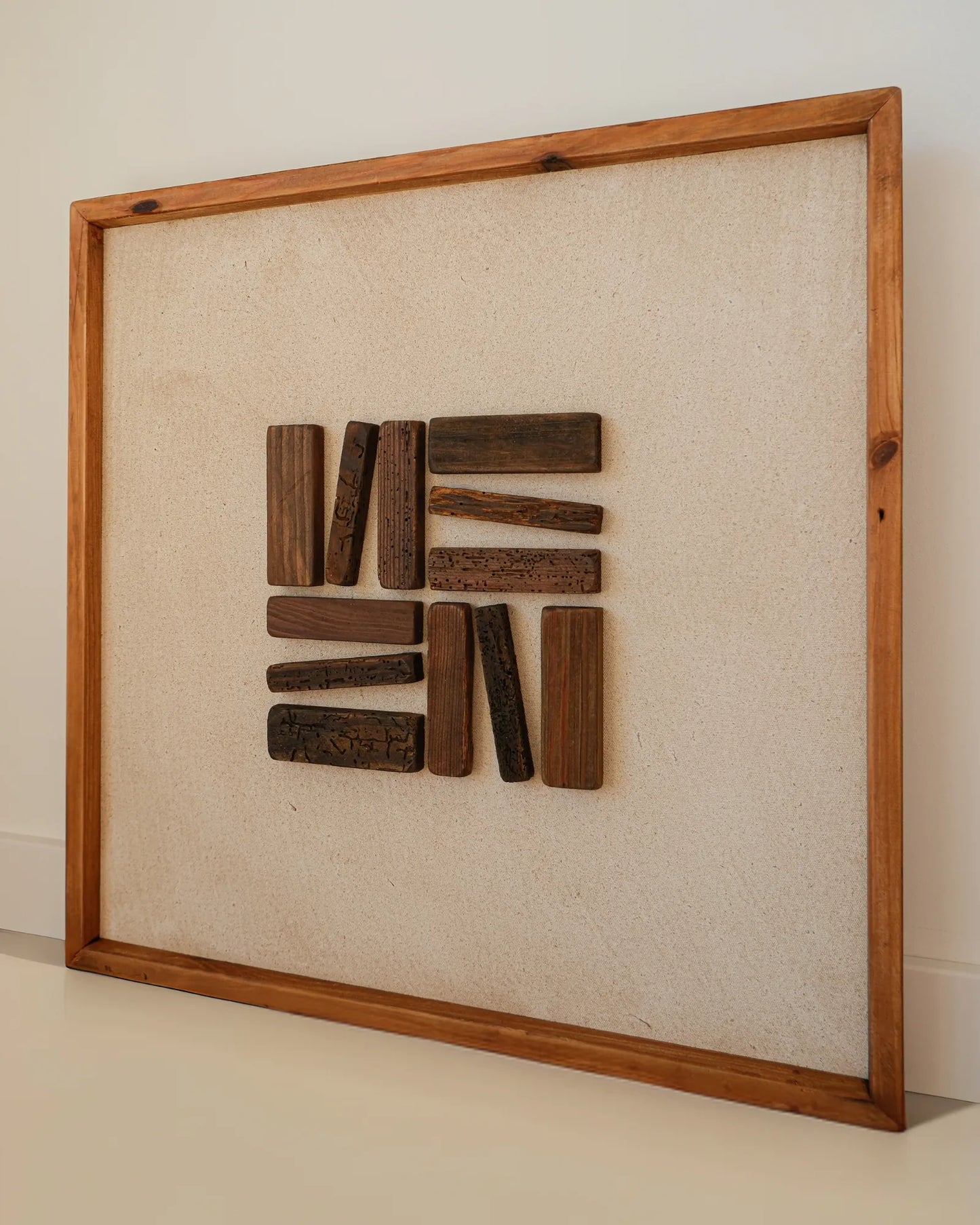 Vern - obraz drewniany 62x62 cm