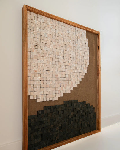 Bergen - obraz drewniany 62x82 cm