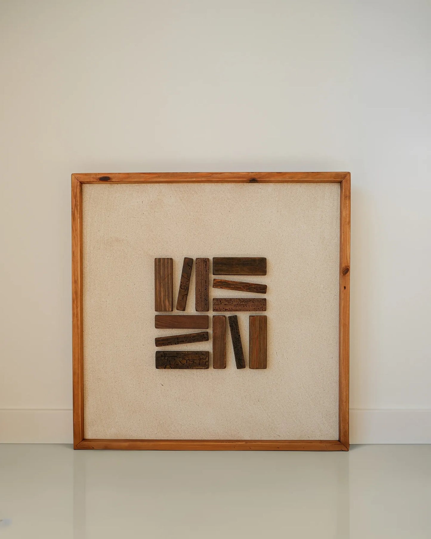Vern - obraz drewniany 62x62 cm