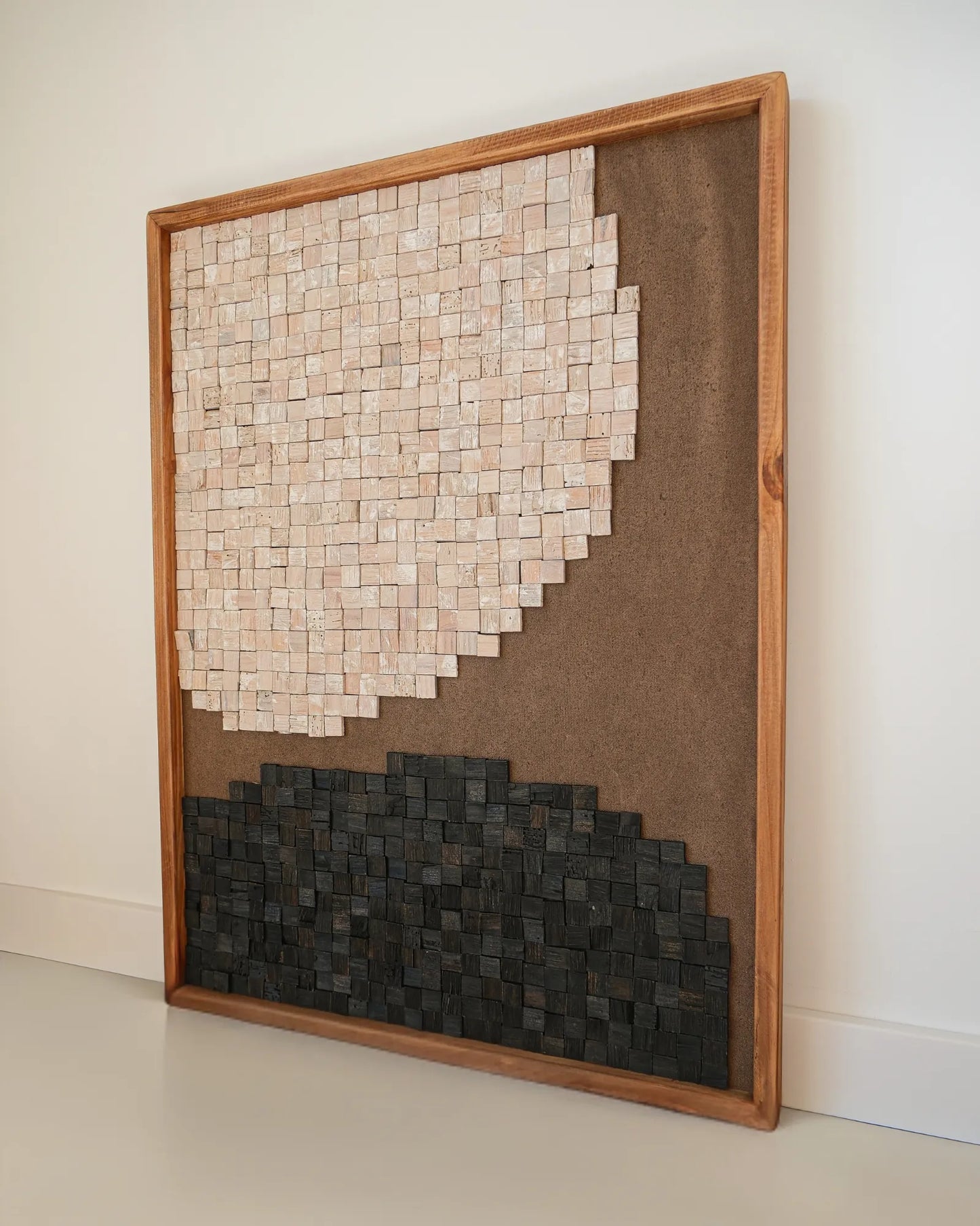Bergen - obraz drewniany 62x82 cm