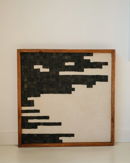 Tind - obraz drewniany 62x62 cm