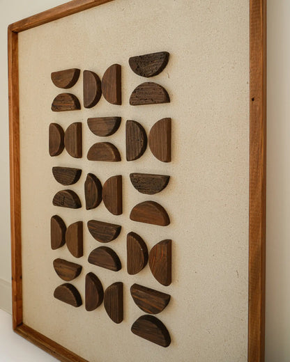 Vina - obraz drewniany 62x82 cm