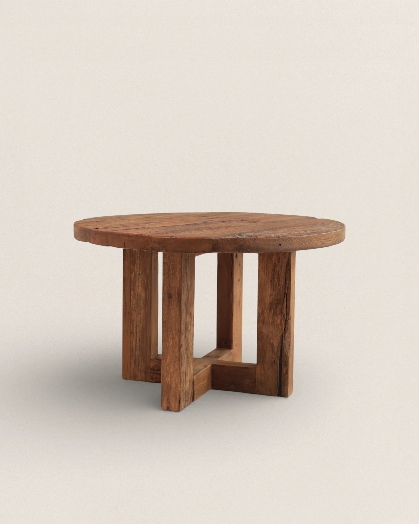 Deia - okrągły stół jadalniany z drewna dębowego